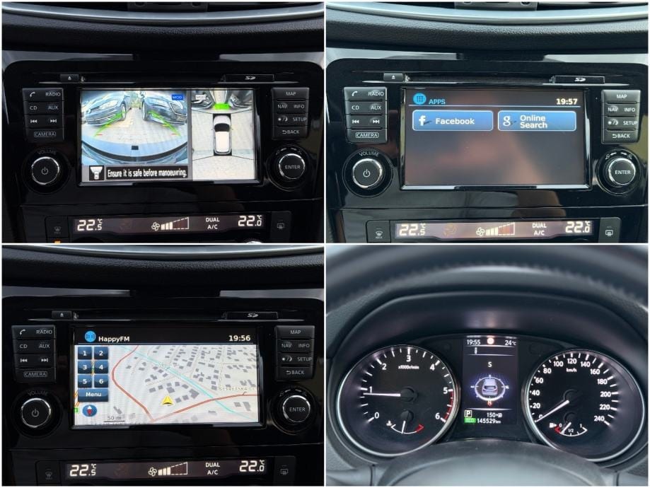 Nissan Qashqai 1,6 dCi Automatik, N-Connecta, Servisna, Kamere 360° - 28