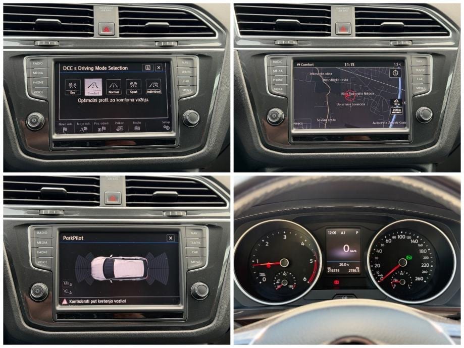 VW Tiguan 2,0 TDI DSG, 110kw, LED, Kuka, Servisna - 26