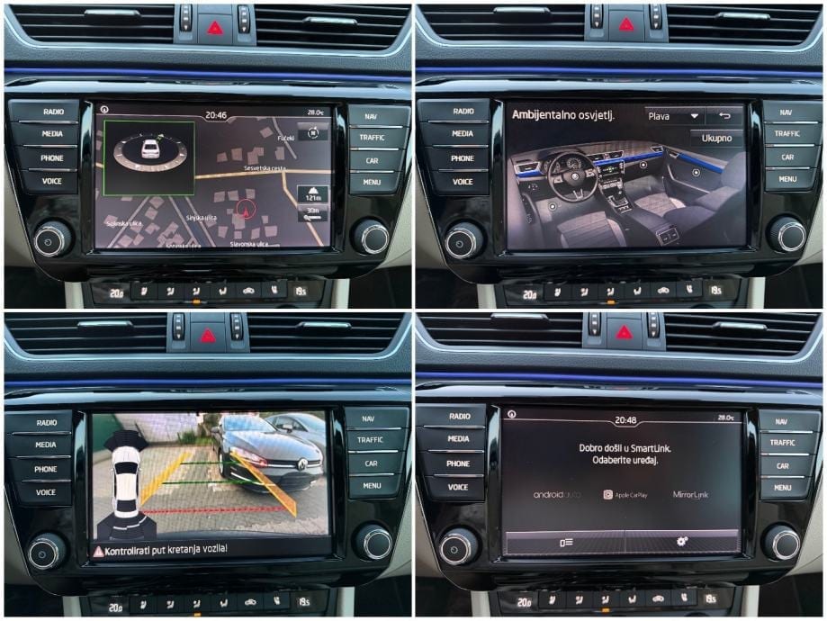 Škoda Superb 2,0 TDI DSG 140kw Style, Alu 19, Kamera, Navi, 2015 god. - 28