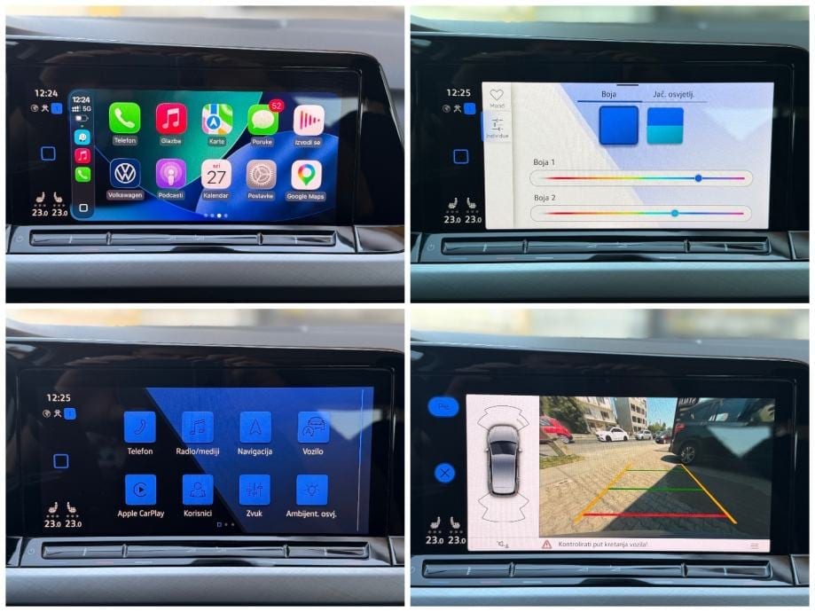 VW Golf 8 2,0 TDI, Life, ACC, Lane Asist, Kamera, Ambient, Servisna, 2022 god. - 27