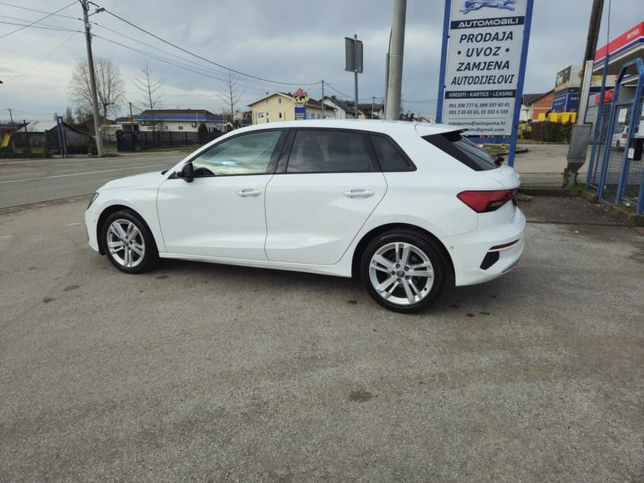 Audi A3 30 TDI ADVANCED,NAVI,PDC,ACC,LINE ASISTENT,GR.SJEDALA,PARK PIL, 2023 god.