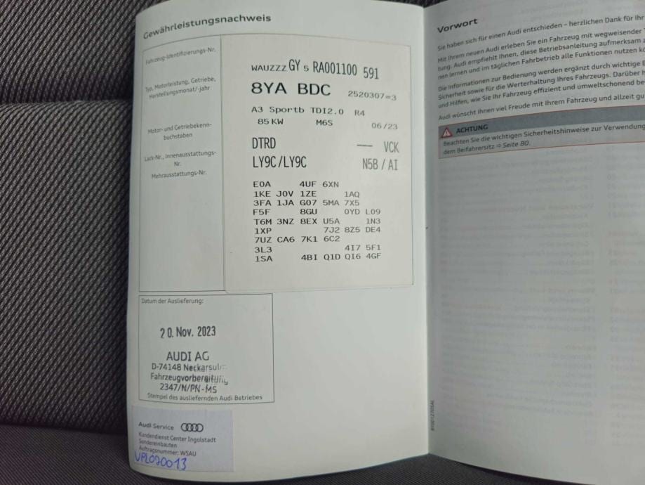 Audi A3 30 TDI ADVANCED,NAVI,PDC,ACC,LINE ASISTENT,GR.SJEDALA,PARK PIL, 2023 god. - 15