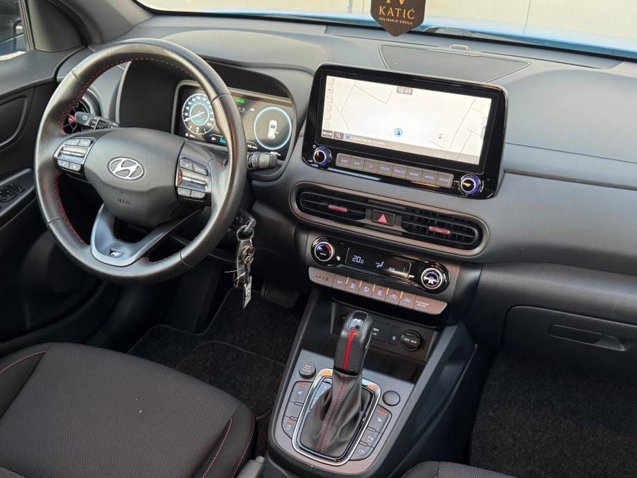 HYUNDA KONA 1,6 T-GDI☆N-LINE☆AUTOMATIK☆200 KS☆65 000KM☆1.VL.☆, 2022 god. - 16