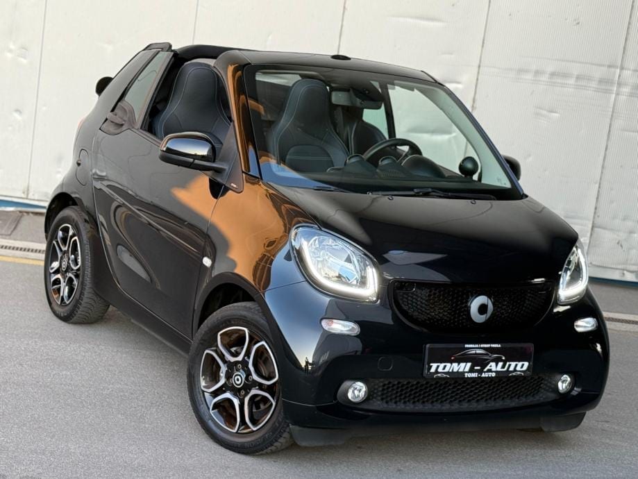 Smart fortwo cabrio TURBO 90KS,NAVI,AUTOMATSKA KLIMA,LED,KOŽA,PDC, 2016 god. - 11