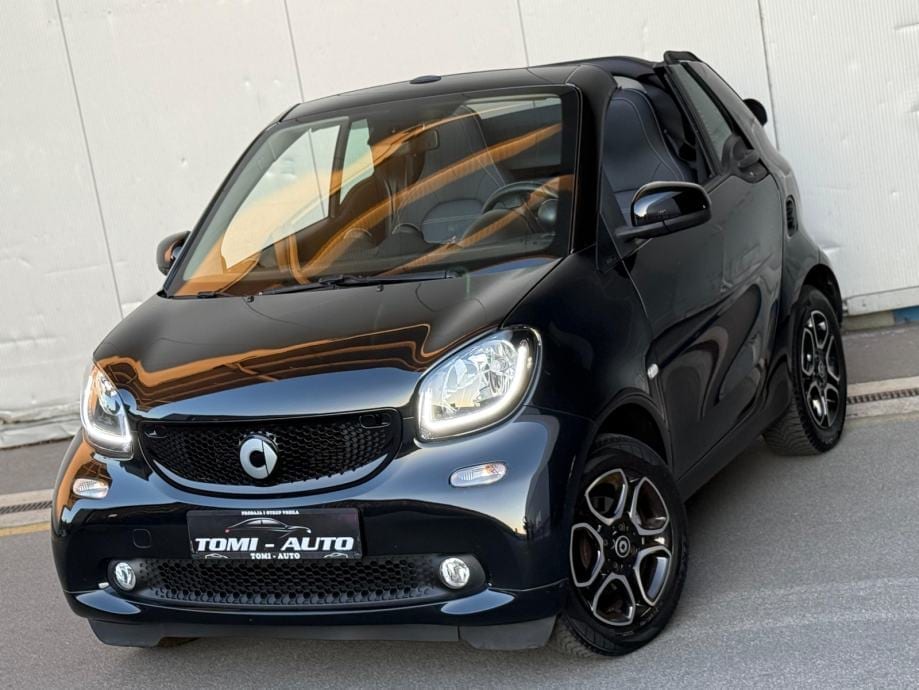 Smart fortwo cabrio TURBO 90KS,NAVI,AUTOMATSKA KLIMA,LED,KOŽA,PDC, 2016 god. - 12