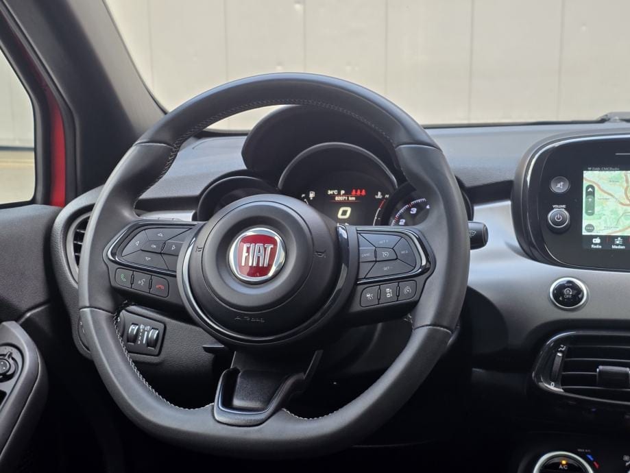 Fiat 500X SPORT FireFly TURBO ,AUTOMATIK,PANO,LED,NAVI,KAMERA,VIRTULA, 2021 god. - 30