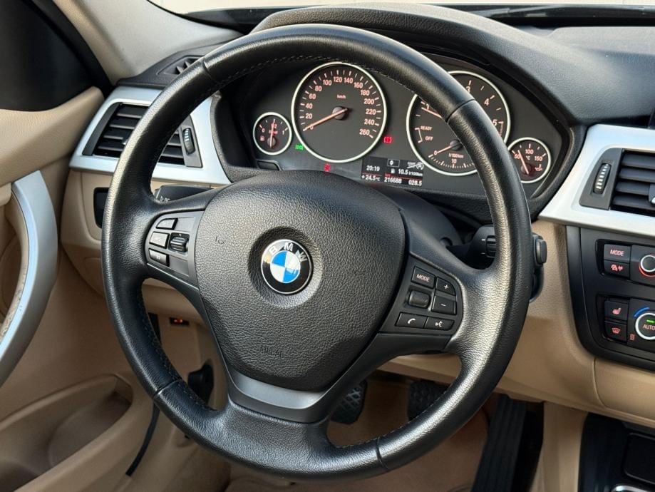 BMW 320 D☆NAVIGACIJA☆DIG.KLIMA☆VELIKI SERVIS☆ALU FELGE☆KOŽA☆, 2012 god. - 15
