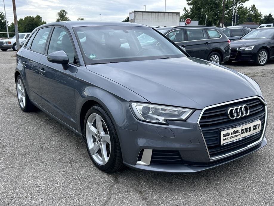 Audi A3 1,6 TDI SPORTBACK,NAVI,PDC,BI-XENON,MFV,GR.SJEDALA,AUTOM.KLIMA, 2016 god.